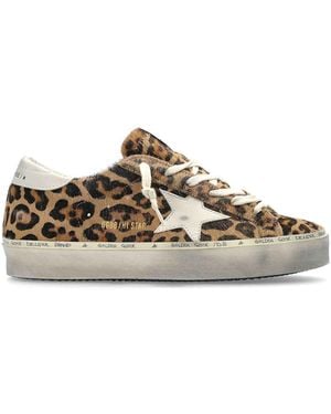 Golden Goose Hi Star Trainers - Brown