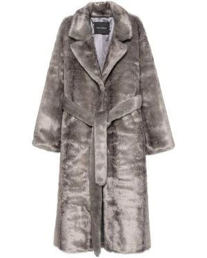 Thelaurent Faux Fur Coat - Grey
