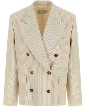 Dries Van Noten Bosea Bis Blazer - Natural