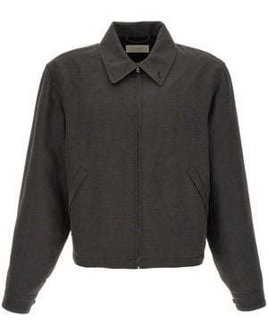 Lemaire Linen Canvas Jacket - Grey