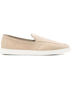 Church's Peebles Suede Moccasin - Natural
