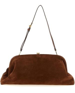 Alberta Ferretti Maxi Pouch - Brown
