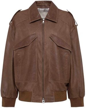 Tela Giubbino New Blossom - Brown