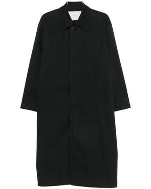 DUNST Cotton Blend Coat - Black