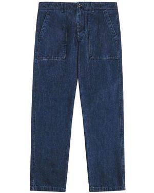 Fay Casual Hose - Blau