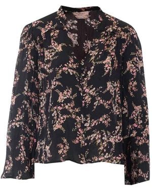 Twinset Floral Shirt - Black