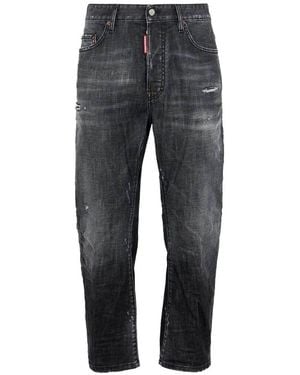 DSquared² 'Bro' 5 Pocket Jeans - Gray
