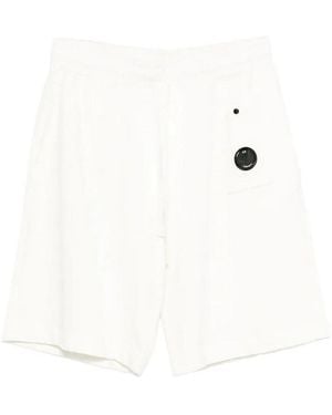 C.P. Company Jogging Bermuda - White
