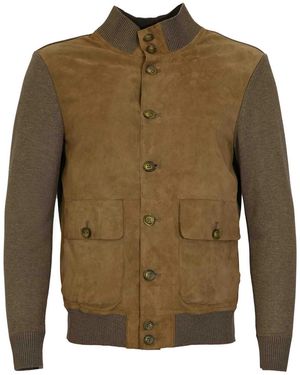Leather Authority Casual Jacket - Green