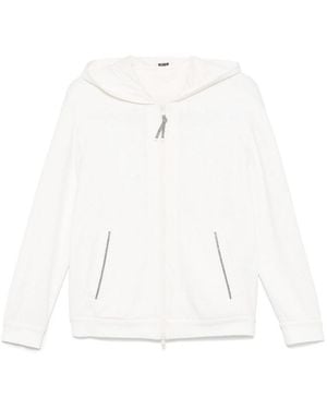 Brunello Cucinelli Hooded Sweatshirt - White