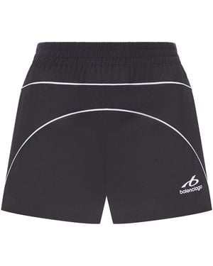 Balenciaga Techwear Shorts - Blue