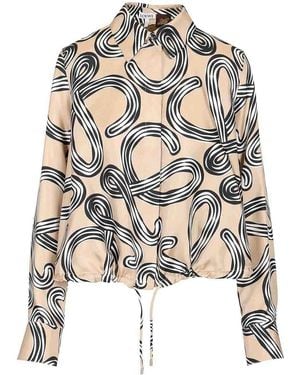 Loewe Silk Balloon Shirt - White