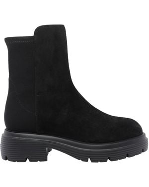 Stuart Weitzman Hudson Lite Booties - Black