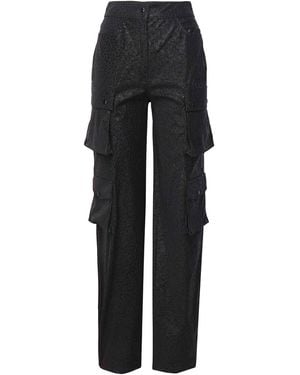 Alberto Audenino Batik Trousers - Black