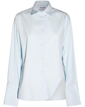 The Attico Light Cotton Shirt - Blue