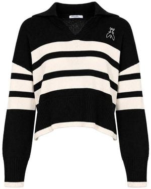 Patrizia Pepe Polo Sweater - Black