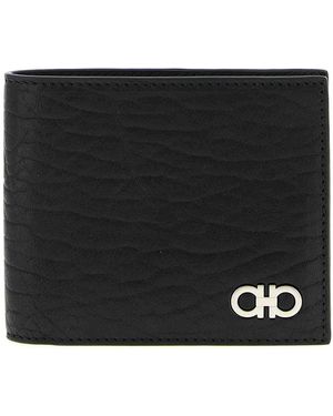 Ferragamo Gancini Wallet - Black