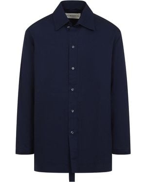 Mordecai Pocket Collar Shirt - Blue