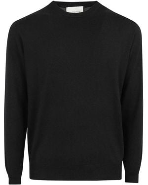 Ballantyne Round Neck Pullover - Black