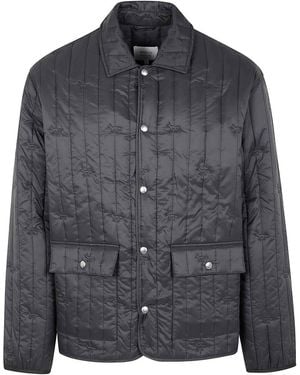 Maison Kitsuné Quilted Blouson - Grey