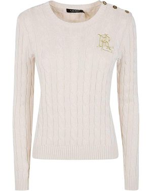 Ralph Lauren Montiva Long Sleeve Pullover - Natural