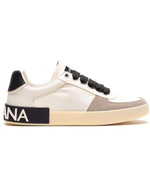 Dolce & Gabbana Portofino Trainers - Natural