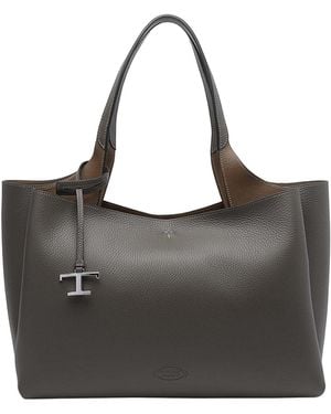 Tod's Medium Leather Bag - Black