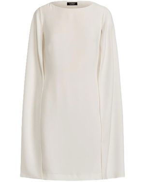 Ralph Lauren Petra-Long Sleeve-Cocktail Dress-Triple Ggt - White
