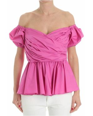 Vivetta Cross Top - Pink