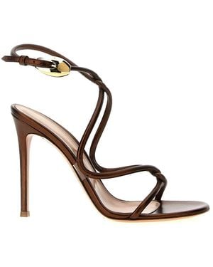 Gianvito Rossi Mamba Sandals - Metallic
