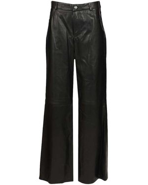 Arma Polly Leather Pants - Black
