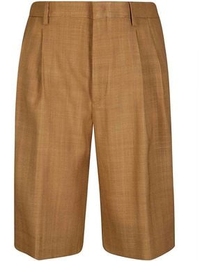 Tagliatore Mixed Trousers - Brown