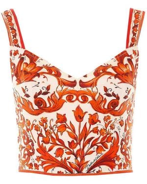 Dolce & Gabbana And Top - Red