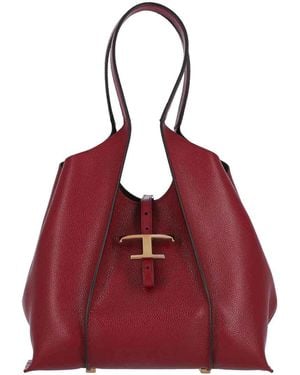 Tod's Small Tote Bag - Red