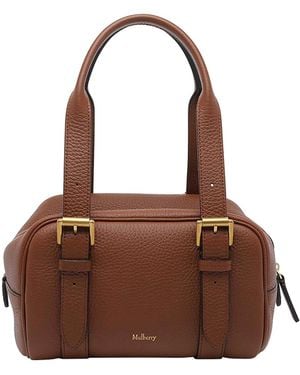 Mulberry Kbright Oak Small Boston Shoulder Bag - Brown