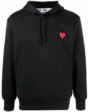 Comme des Garçons Cotton Hoodie - Black