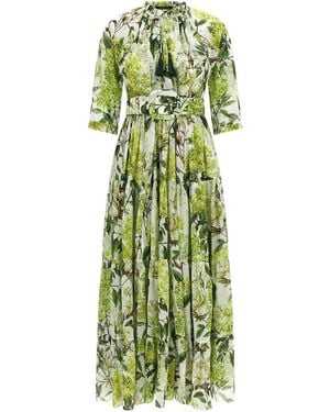 Samantha Sung Long Dress - Green