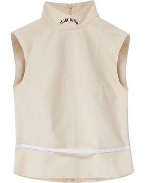 Moschino Top Haute Couture - Natural