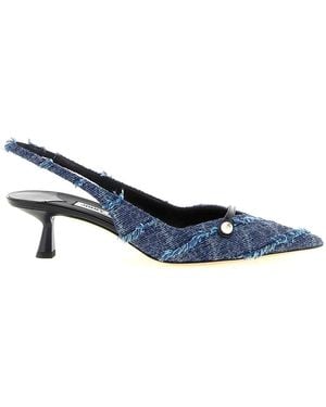 Jimmy Choo Amita' Slingback - Blue