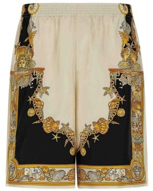 Versace Silk Shorts - Black
