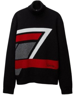 Versace Crew-Neck Jumper - Black