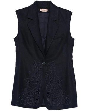 Twinset Gilet - Blue