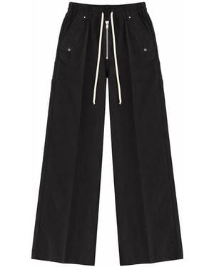 Rick Owens Trousers Geth Belas - Black