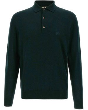 Etro Polo Jersey - Green