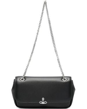 Vivienne Westwood Chain Crossbody Purse - Black