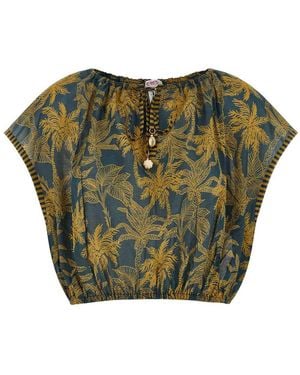 Eres Crocodile Top - Green