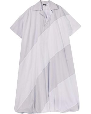 Sunnei Puffy Polo Dress - White
