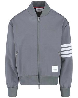 Thom Browne Bomber Jacket - Grey