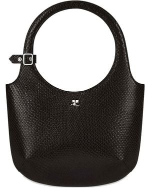 Courreges Holy Viper Bag - Black