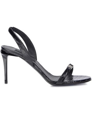 Philipp Plein Heeled Sandals - Metallic
